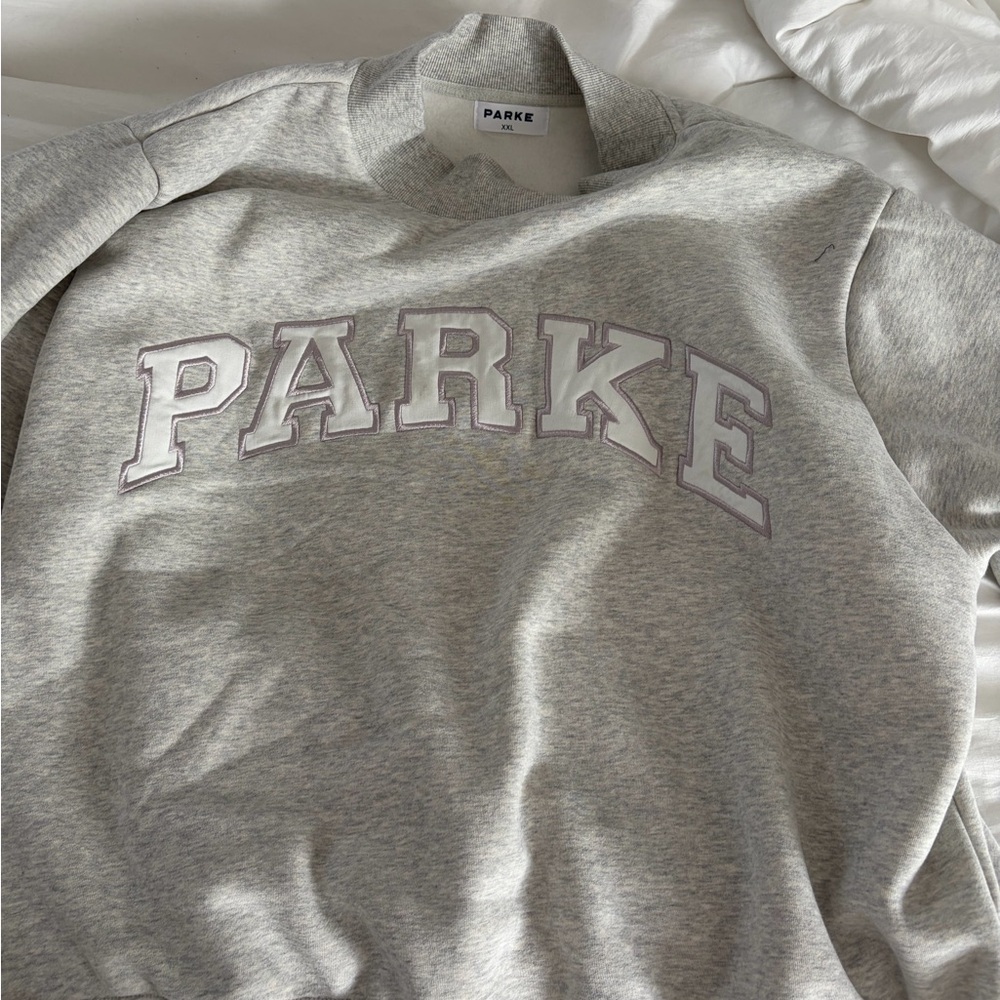 Parker Light Gray Sweatshirt